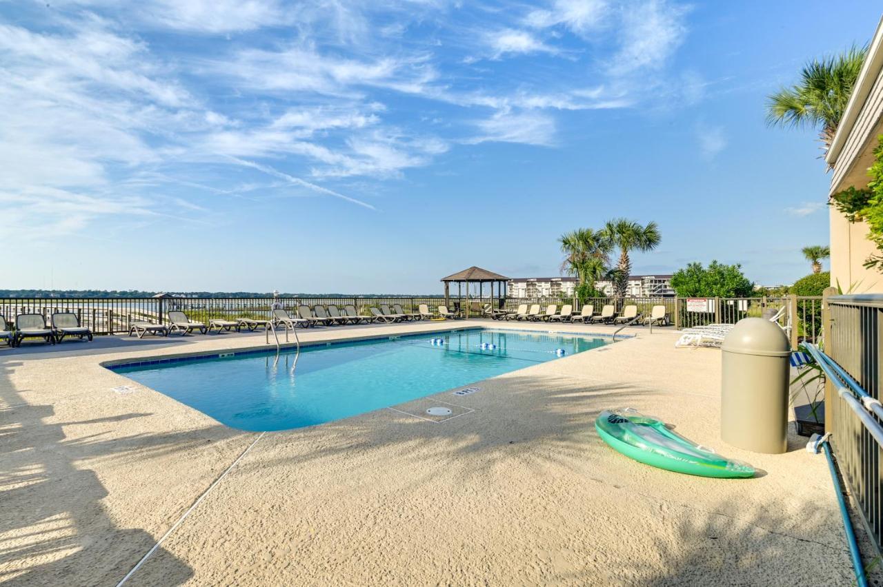 Coastal Murrells Inlet Condo With Balcony! شاطئ ميرتل المظهر الخارجي الصورة