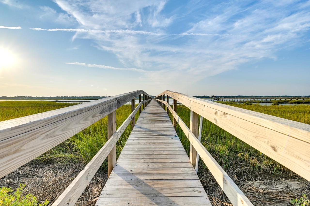 Coastal Murrells Inlet Condo With Balcony! شاطئ ميرتل المظهر الخارجي الصورة