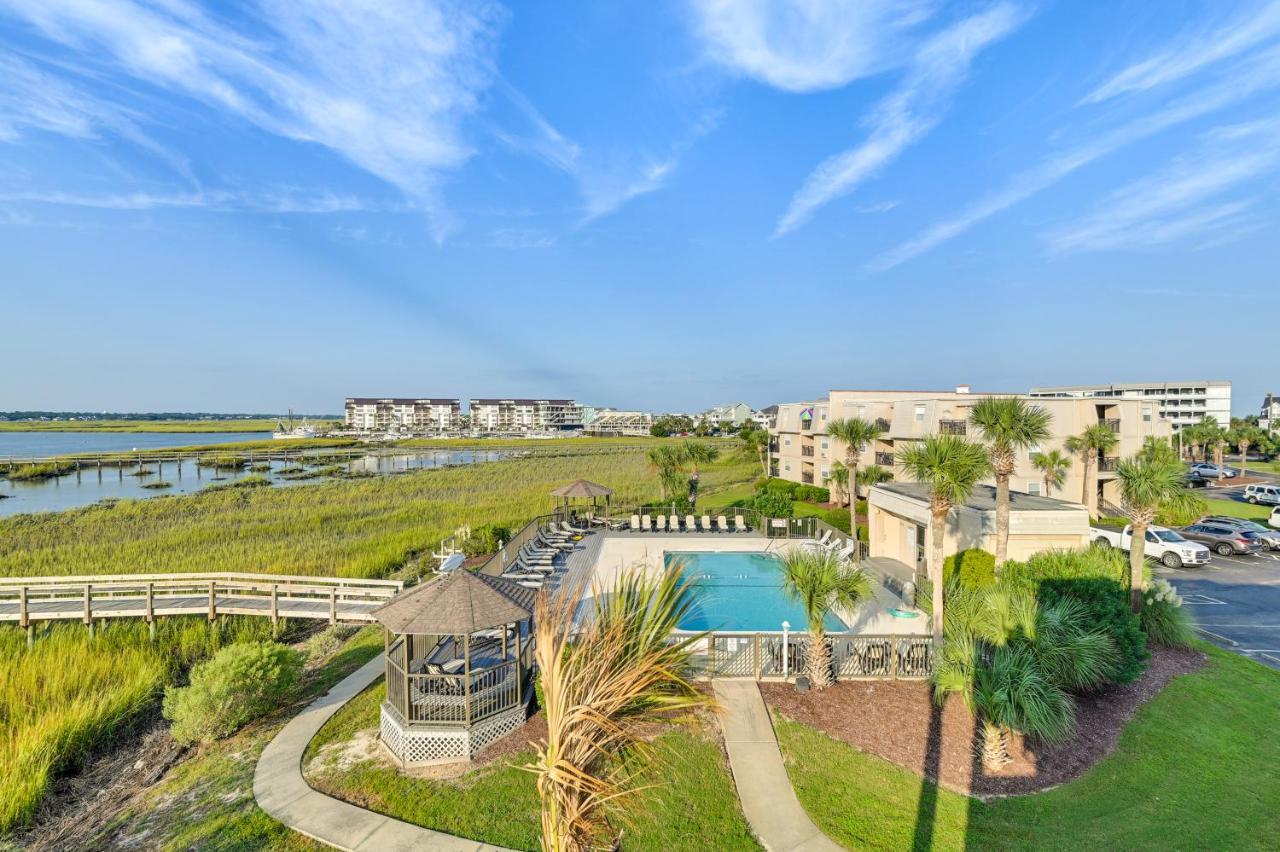 Coastal Murrells Inlet Condo With Balcony! شاطئ ميرتل المظهر الخارجي الصورة