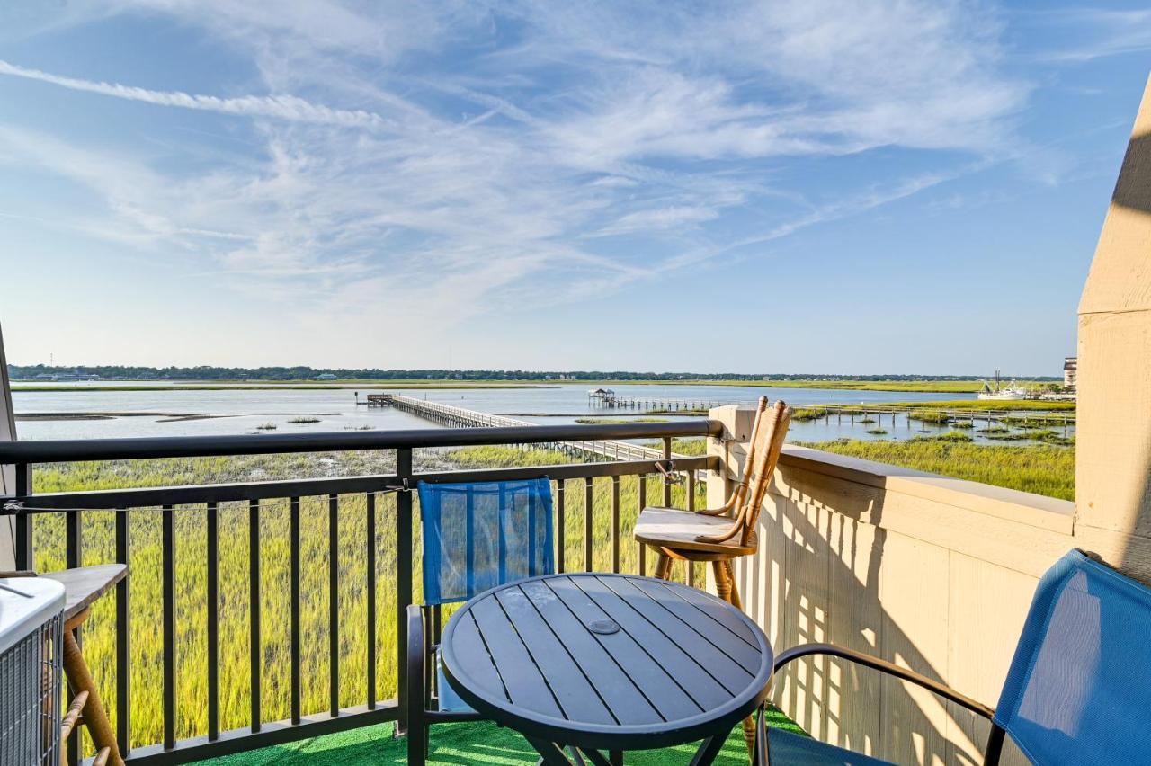 Coastal Murrells Inlet Condo With Balcony! شاطئ ميرتل المظهر الخارجي الصورة
